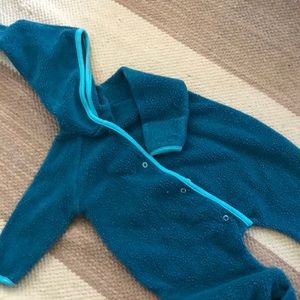 Zutano Cozy Elf Suit Romper 3m in Pagoda